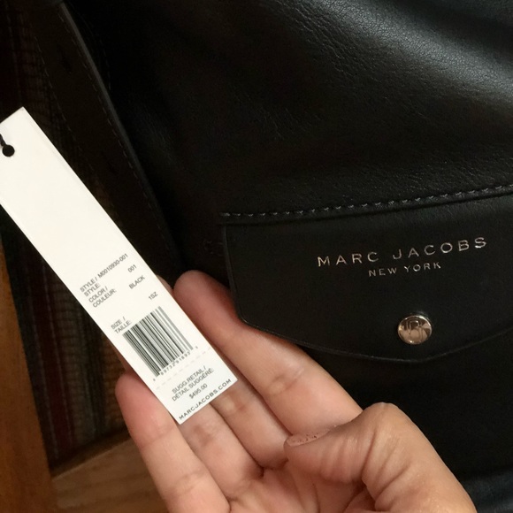 Marc Jacobs black leather shoulder bag - Picture 2 of 3